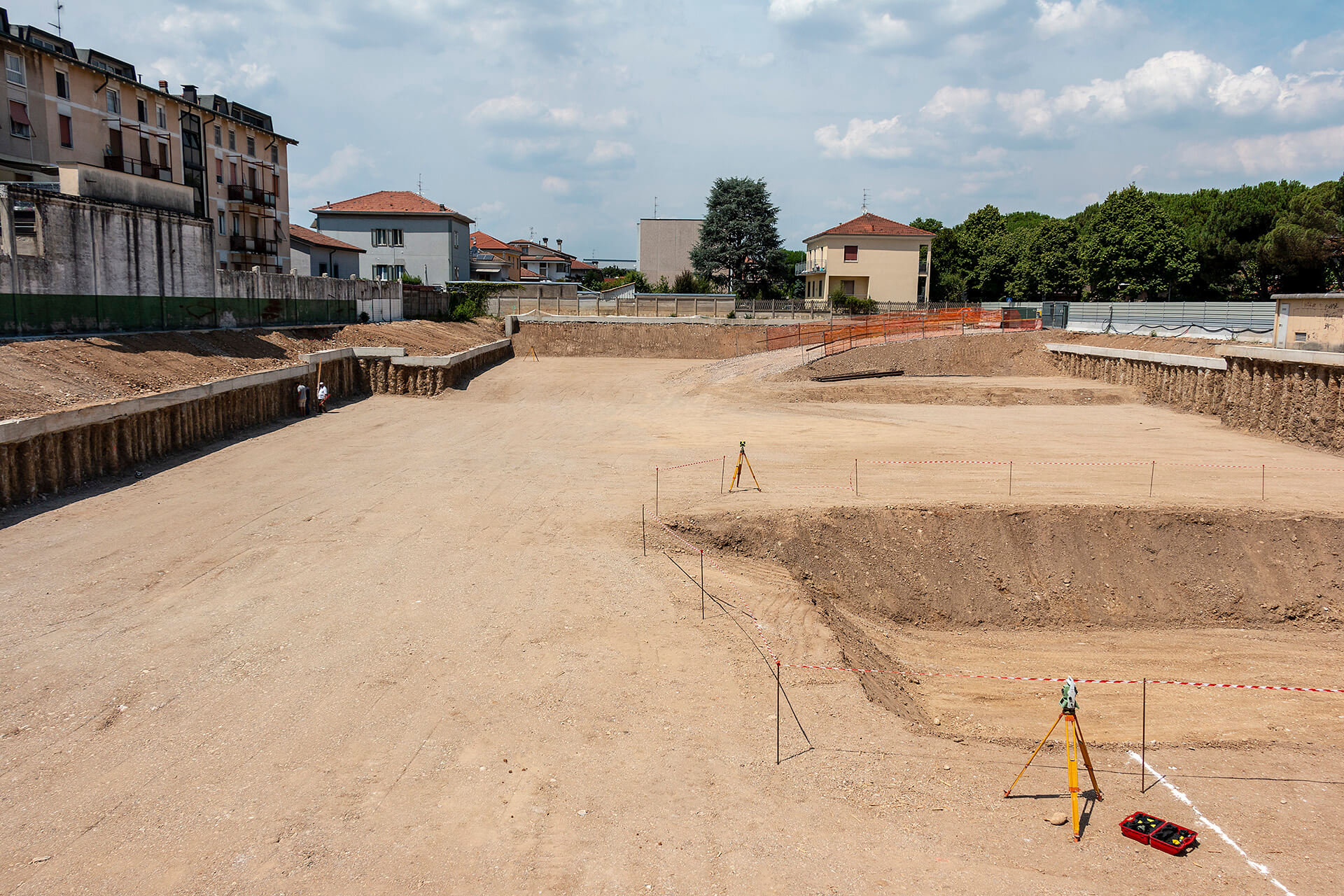 Edilizia residenziale cantiere Lainate